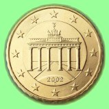 20 Cent deutsch: Brandenburger Tor