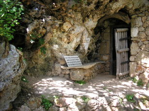 hinterer Höhlenausgang